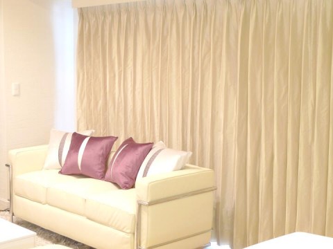 silk curtain