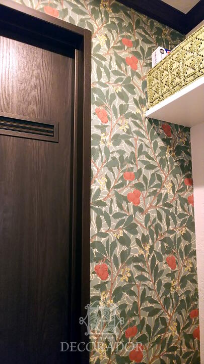 William Morris Arbutus wallpaper