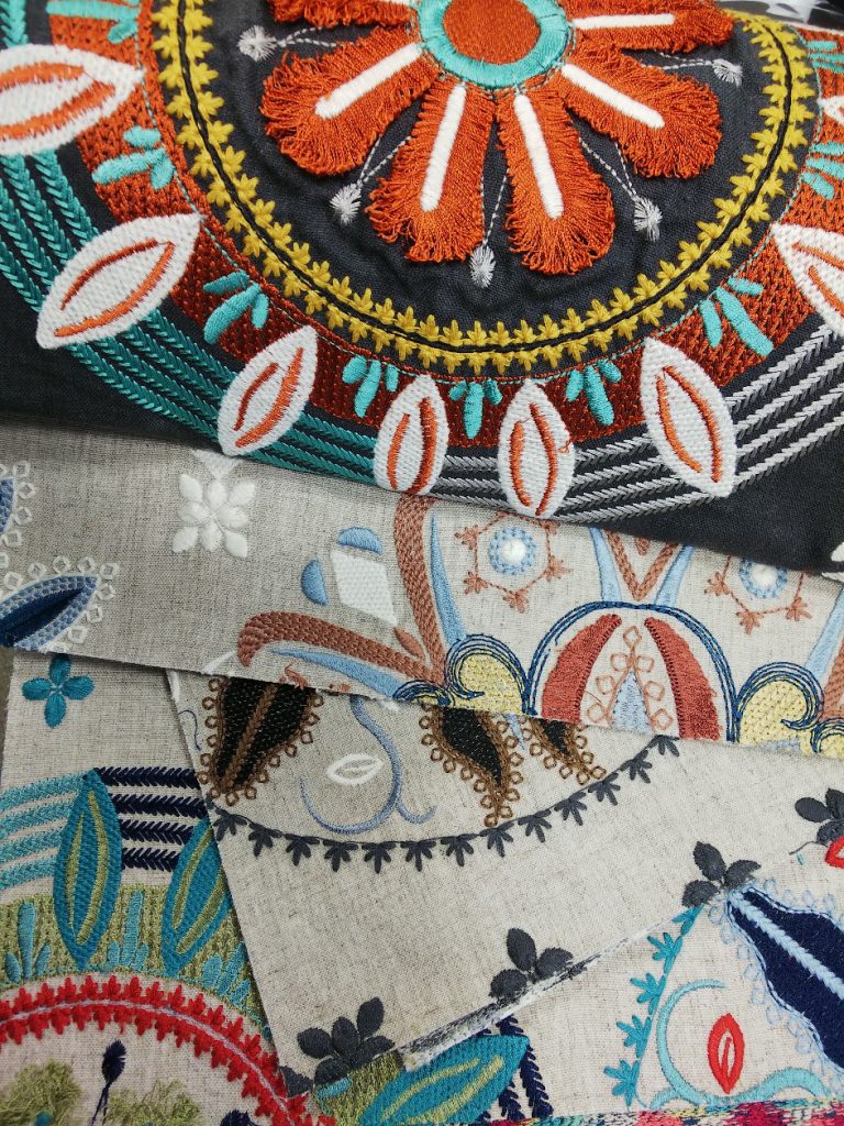 embroidery fabric