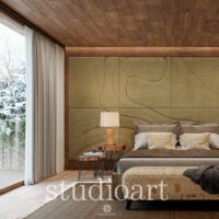 Studioart_Terra Velluto chic olive brown