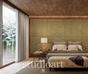 Studioart_Terra Velluto chic olive brown