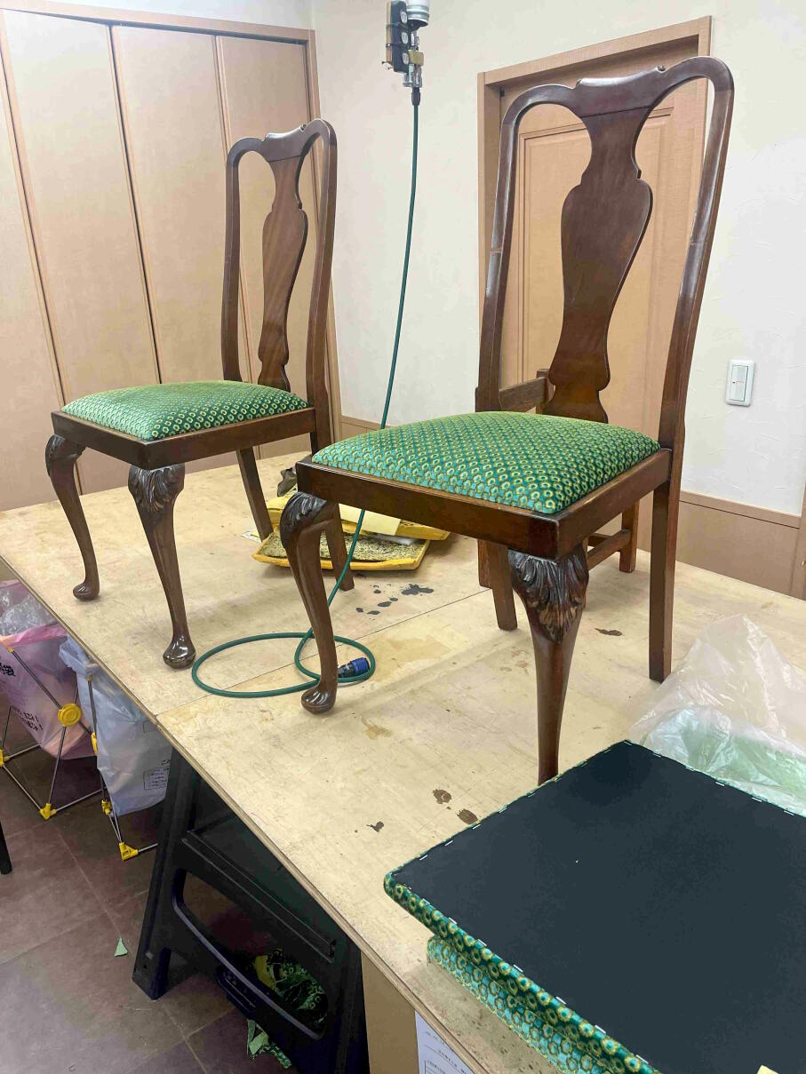 ふっくらしっかりの新しい座面